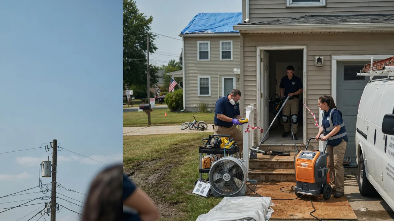 Water Damage Repair in Cream Ridge, NJ near me